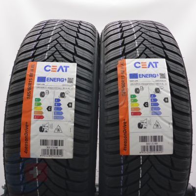 Opony 185/60 R15 2x CEAT 88H XL 4SeasonDrive+ Wielosezonowe 2025 Nieużywane
