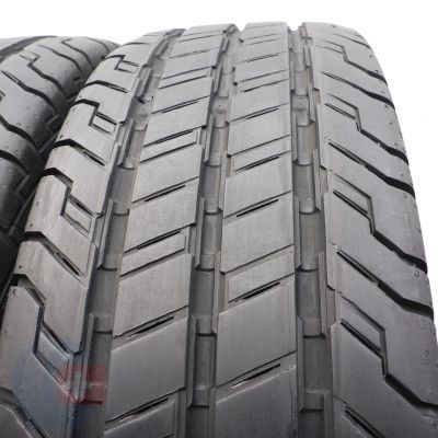 3. Opony 195/70 R15C 2x CONTINENTAL 104/102R ContiVanContact 100 Letnie 2018 7,7-7,8mm