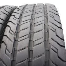 3. Opony 195/70 R15C 2x CONTINENTAL 104/102R ContiVanContact 100 Letnie 2018 7,7-7,8mm