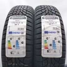 3. Opony 175/70 R14 4x CONTINENTAL 84T WinterContact TS 870 Zimowe 2022/23 