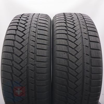 Opony 225/55 R17 2x CONTINENTAL 101V XL WinterContact TS850P Zimowe 2020 6,2-7,2mm