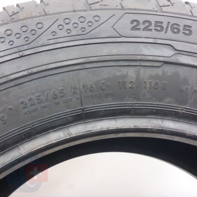 6. Opony 225/65 R16C 2x CONTINENTAL 112/110R ContiVanContact 200 Letnie 2022 