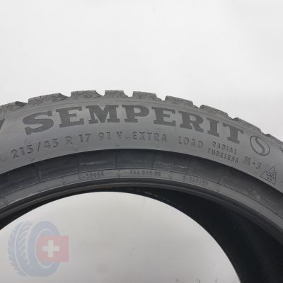 5. Opona 215/45 R17 4x SEMPERIT 91V XL Speed-Grip 5 Zimowa 2024 8,2-8mm 