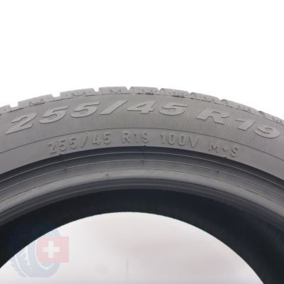 6. Opony 255/45 R19 2x PIRELLI 100V Sottozero Winter 240 Serie II NO Zimowe 2024 6,5-6,9mm