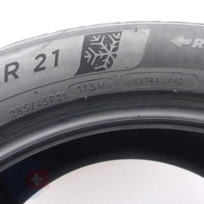 8. Opony 285/45 R21 2x MICHELIN 113V XL Pilot Alpin 5 Suv Zimowe 2022 7mm 