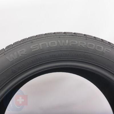 3. Opona 215/55 R17 1x NOKIAN 98H XL WR Snowproof Zimowa 2021 Jak Nowa Nieużywana 