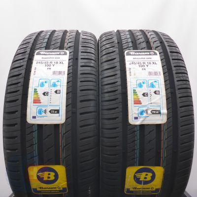 3. Opony 245/45 R18 4x BARUM 100Y XL Bravuris 5HM Letnie 2020 