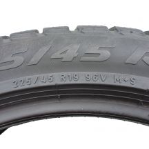 4. 1 szt. Opona Pirelli 225/45 R19 Zima Sottozero 3 96V XL 6,5mm!