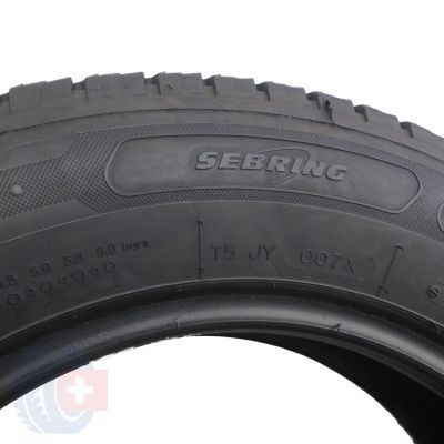 4. 2 x SEBRING 185/75 R16C 104/102R 101 VAN Lato 2015 8mm Jak Nowe