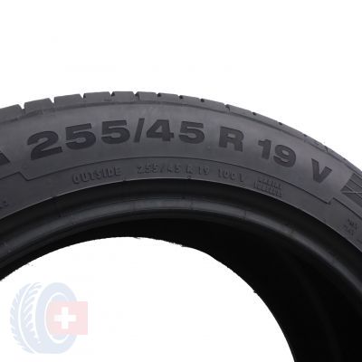 6. 4 x CONTINENTAL 255/45 R19 100V ContiSportContact 5 Seal Lato 6.2mm