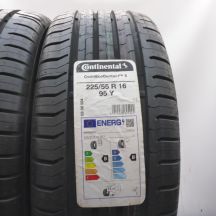 2. Opony 225/55 R16 2x CONTINENTAL 95Y ContiEcoContact 5 Letnie 2022 