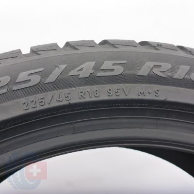 7. Opony 225/45 R18 2x PIRELLI 95V XL Winter Sottozero 3 RFT BMW Zimowe 2020 