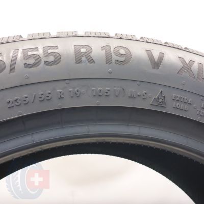 6. Opony 235/55 R19 4x CONTINENTAL105V WinterContact TS 870 P Zimowe 2024 8,2-7mm