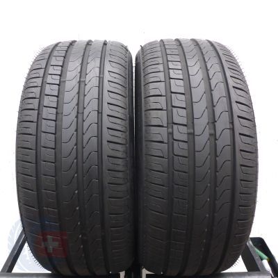 3. Opony 225/45 R17 4x PIRELLI 91V Cinturato P7 Letnie 2018 Jak Nowe  7,5-8mm