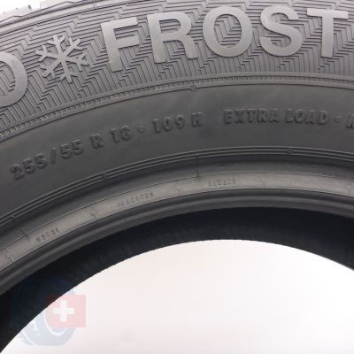 5. Opony 255/55 R18 2x GISLAVED 109H XL EuroForst 5 SUV Zimowe 2011 6,5mm