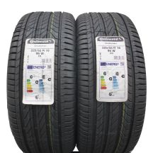 Opony 225/55 R16 2x CONTINENTAL 95W UltraContact Letnie 2022 Jak Nowe Nieużywane