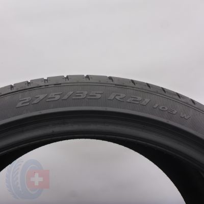 6. Opony 275/35 R21 2x PIRELLI 103W XL P Zero PNCS T1 TESLA Letnie 2022 6,8mm