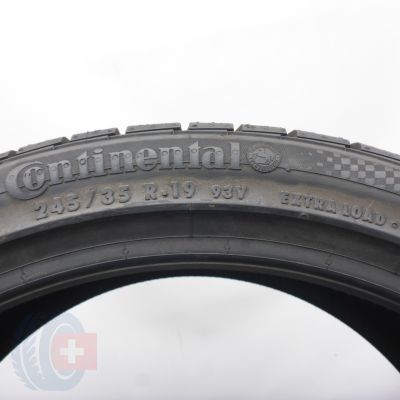 4. Opony 245/35 R19 2x CONTINENTAL 93V XL ContiWinterContact TS 810 S M0 Zimowe 2018 