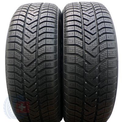 4. 4 x PIRELLI 195/60 R16 89H BMW SnowControl Serie 3 Winter 210 Zima 2018 Jak Nowe 7,5-8mm