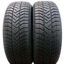 4. 4 x PIRELLI 195/60 R16 89H BMW SnowControl Serie 3 Winter 210 Zima 2018 Jak Nowe 7,5-8mm