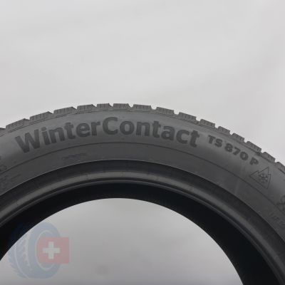 7. Opony 235/55 R19 2x CONTINENTAL 105V XL WinterContact TS870P Zimowe 2022 6,6-7,2mm