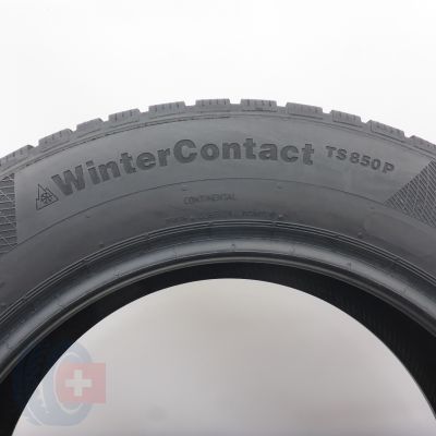 9. Opony 205/60 R16 2x CONTINENTAL 92H WinterContact TS850P Zimowe 2017, 2018 6,5-7mm