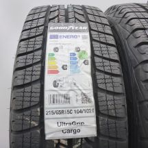 2. Opony 215/65 R15C 2x GOODYEAR 104/102T UltraGrip Cargo Zimowe 2021