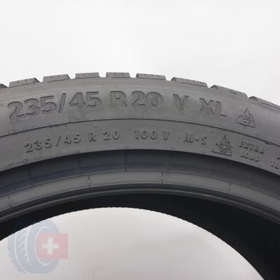 7. Opony 235/45 R20 2x CONTINENTAL100V XL WinterContact TS 870 P Zimowe 2022 8-7,8mm