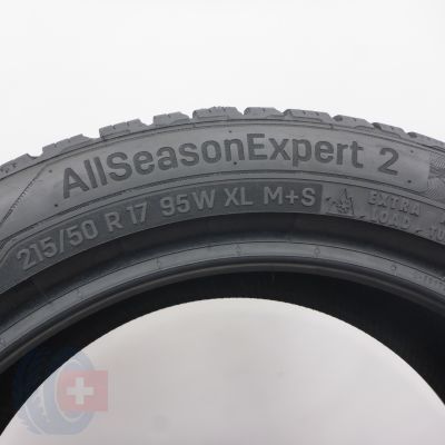 4. Opona 215/50 R17 1x UNIROYAL 95W XL AllSeasonExpert2 Wielosezonowa 2022 7,8mm