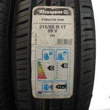 2. 4 x BARUM 215/65 R17 99V Bravuris 5HM Lato 2019 JAK NOWE NIEUŻYWANE 