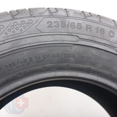 8. Opony 235/65 R16C 4x CONTINENTAL 115/113R ContiVanContact 200 Letnie 2018/21