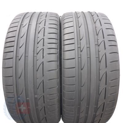 Opony 225/40 R18 2x BRIDGESTONE 88Y Potenza S001 BMW RunFlat Letnie 2019 Jak Nowe 7,5mm