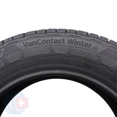 6. Opony 195/65 R16C 2x CONTINENTAL 104/102T VanContact Winter Zimowe 2021 Jak Nowe Nieużywane