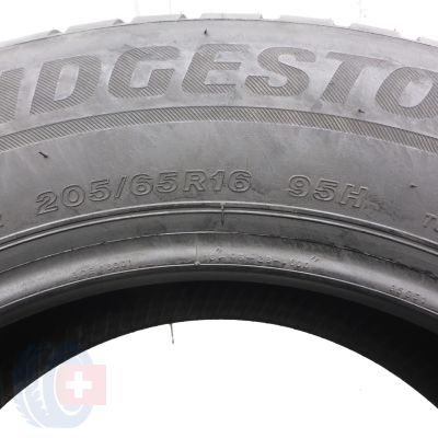 7. Opony 205/65 R16 2x BRIDGESTONE 95H Blizzak LM001 BMW Zimowe 2018 Nieużywane 