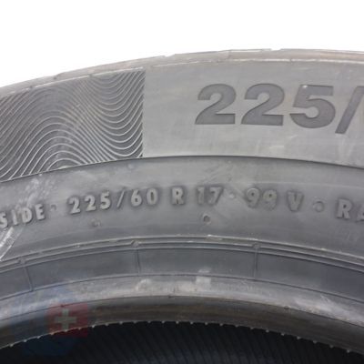 3. Opony 225/60 R17 2x CONTINENTAL 99V ContiPremiumContact 5 SUV Letnie 2021 