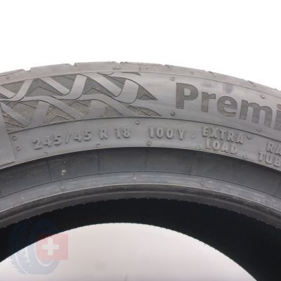 6. Opony 245/45 R18 2x CONTINENTAL 100Y XL PremiumContact 7 Letnie 2023 