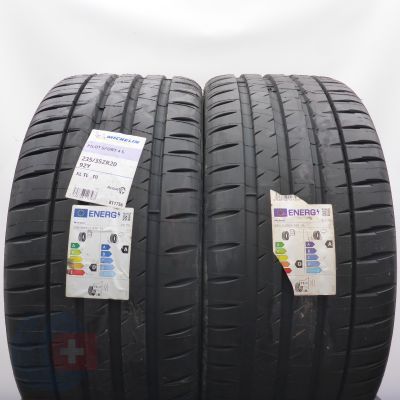 Opony 235/35 ZR20 2x MICHELIN 92Y XL Pilot Sport 4S T0 Acoustic Letnie 2022  