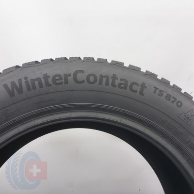 5. Opony 205/55 R16 2x CONTINENTAL 91H WinterContact TS 870 Zimowe 2024 8,2-7,8mm