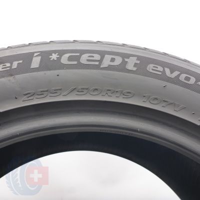 7. Opony 255/50 R19 4x HANKOOK 107V XL Winter I cept evo2 SUV Zimowe 2019 7-7,5mm
