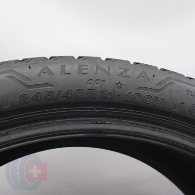 5. Opony 245/40 R21 2x BRIDGESTONE 100Y XL RunFlat BMW Alenza 001 Letnie 2021 6,2mm