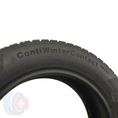7. 4 x CONTINENTAL 185/60 R15 84T ContiWintercontact TS850 Zima 2015 6,5-7mm