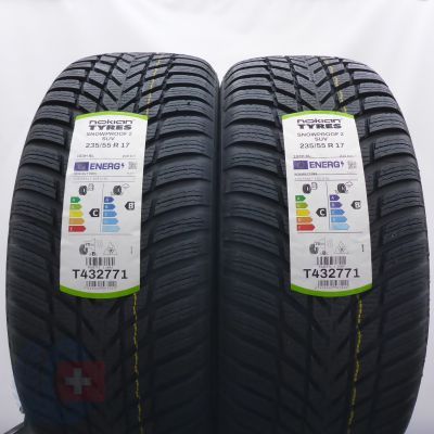 4. Opony 235/55 R17 4x NOKIAN 103H XL Snowproof 2 Zimowe 2025 Nieużywane
