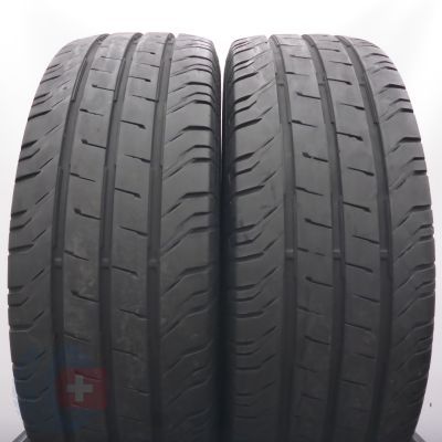 Opony 235/65 R16C 2x CONTINENTAL 121/119R ContiVan Contact 200 Letnie 2020 2018/19 8-7,8mm