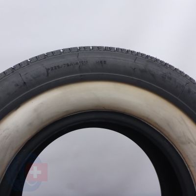 6. Opony 225/75 R14 4x COKER CLASSIC 101P Oldtim M&S Biały Pas Letnie 2016 7,8-8,2mm
