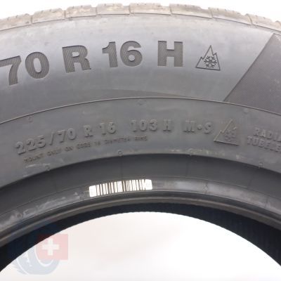 6. Opony 225/70 R16 2x CONTINENTAL 103H WinterContact TS 850 P Zimowe 2022 