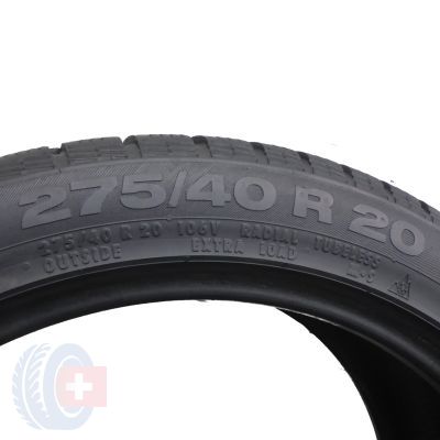 8. 4 x CONTINENTAL  275/40 R20 106V CrossContact Winter Zima 5.2-6.5mm