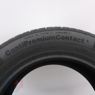 6. Opony 195/60 R15 4x CONTINENTAL 88H ContiPremiumContact 5 Letnie 2017 Nieużywane