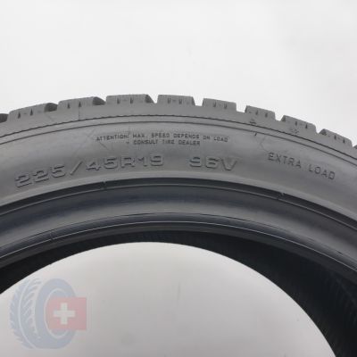 7. Opony 225/45 R19 4x DUNLOP 96V XL Winter Sport 5 Zimowe 2024 9,2-9mm