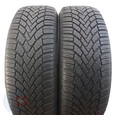 3. 4 x CONTINENTAL 185/60 R15 84T ContiWintercontact TS850 Zima 2015 6,5-7mm