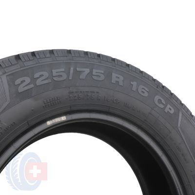 6. 4 x CONTINENTAL 225/75 R16 CP 116R VancoCamper Lato 8.2-9mm
